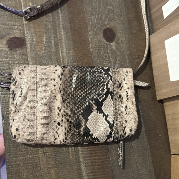 faux python fold over clutch - Picture 3 of 8